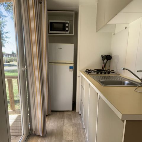 MOBILHOME 6 personnes - Premium Dune 6 personnes - 3chambres, climatisé, télévision