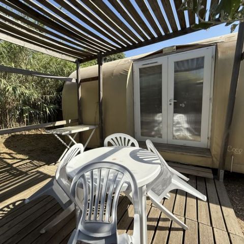 BUNGALOW TOILÉ 4 personnes - COCO SWEET 4 personnes - 2 chambres, sans sanitaires, non climatisé