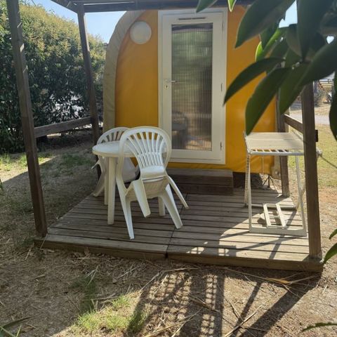 Bungalow toilé 2 personnes - COCO SWEET 2 personnes - 1 chambre, sans sanitaires, non climatisé