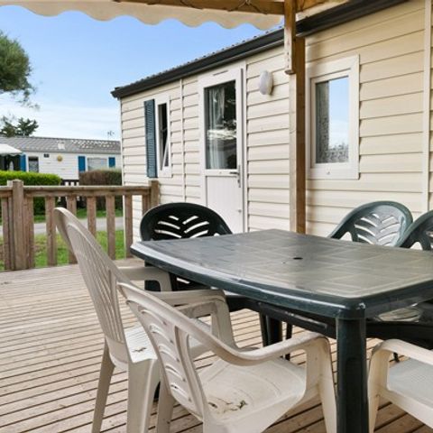 MOBILHOME 6 personnes - Comfort | 3 Ch. | 6 Pers. | Terrasse surélevée par Homair
