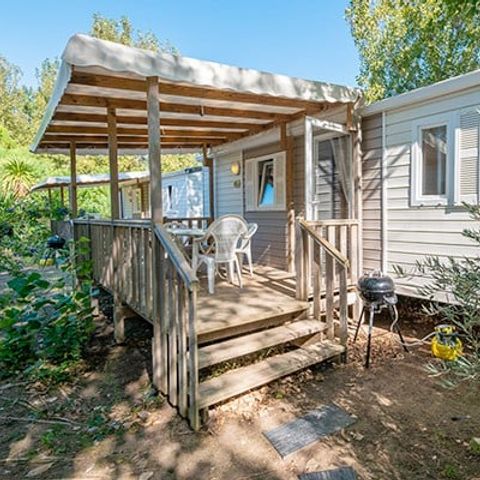 MOBILHOME 4 personnes - Mobil-home | Classic XL | 2 Ch. | 4 Pers. | Terrasse surélevée | Clim. par Homair