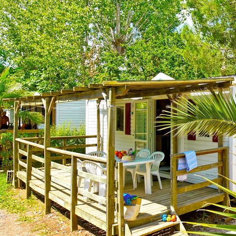 MOBILHOME 6 personnes - Mobil Home 2 chambres 4/6 personnes Clim TV