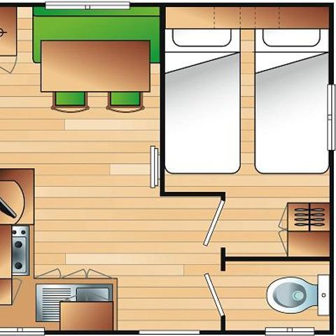MOBILHOME 4 personnes