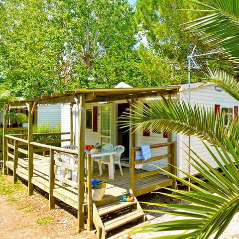 MOBILHOME 6 personnes - Mobil home climatisé 4/6 personnes (env. 30 m²)