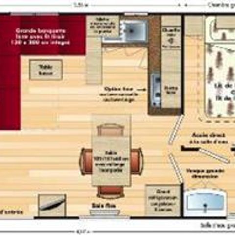MOBILHOME 5 personnes - Super Titania