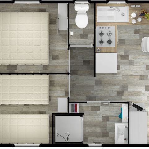 MOBILHOME 8 personnes - NIRVANA - 4 chambres