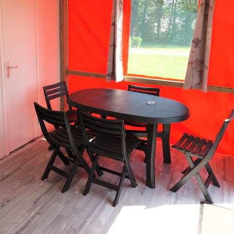 BUNGALOW TOILÉ 5 personnes - TITHOME, avec toilettes sans douche