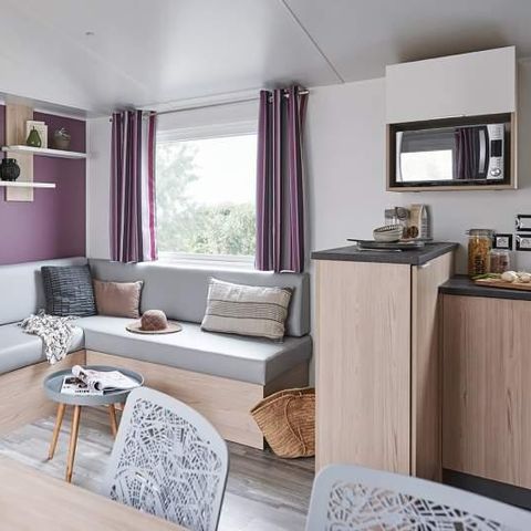 MOBILHOME 6 personnes - Lodge 100 - 3 chambres - 2 Sdb