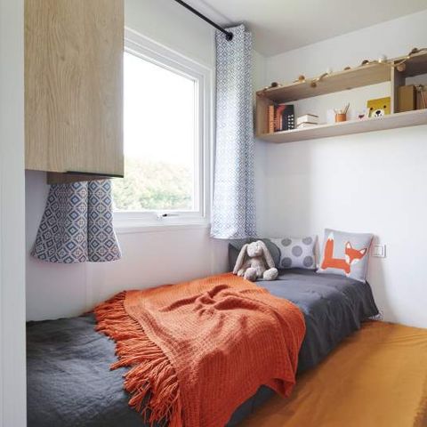 MOBILHOME 6 personnes - Mobil Home Lodge 83 Confort 3 chambres - 28 m² + terrasse intégrée de 8 m