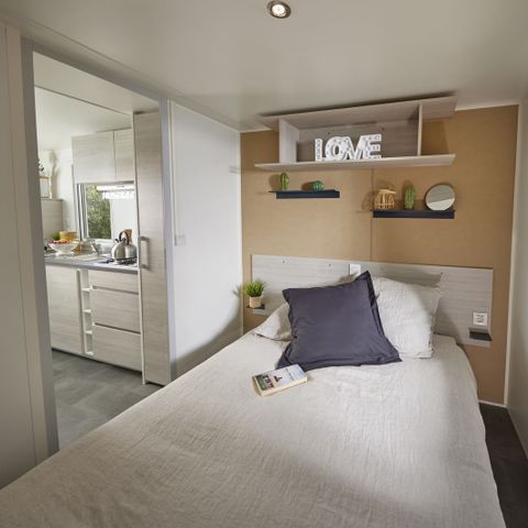 MOBILHOME 6 personnes - Nest 35 - 3 chambres - 35 m² + terrasse semi couverte