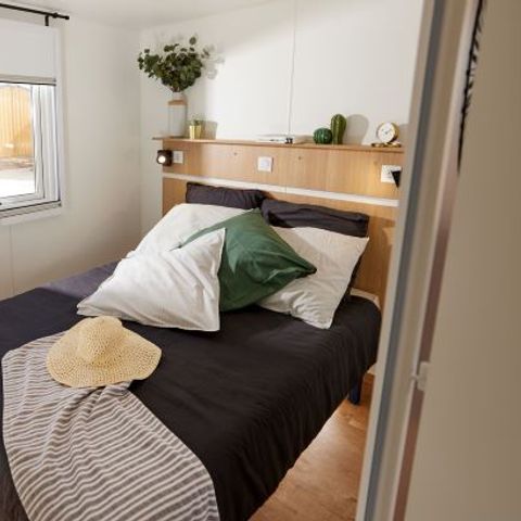 MOBILHOME 4 personnes - Nest 29 - 2 chambres 30 m² + terrasse semi-couverte