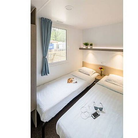 Mobilhome 4 personnes - Mobil-home | Comfort | 2 Ch. | 4 Pers. | Terrasse surélevée | Clim.