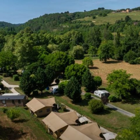 TENTE TOILE ET BOIS 5 personnes - Tente safari Grives