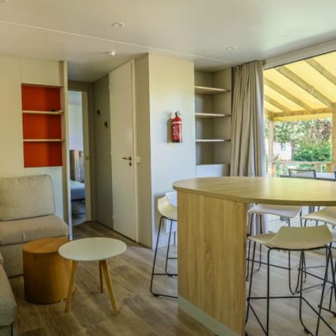 MOBILHOME 6 personnes - Mobil home Audrix