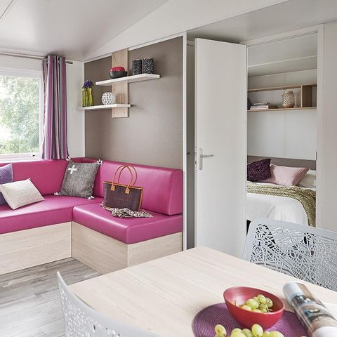 MOBILHOME 6 personnes - PRESTA+ 2 chambres 30m² TV + clim