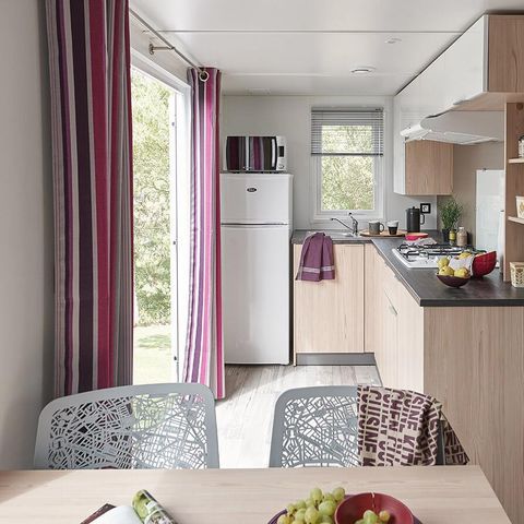 MOBILHOME 6 personnes - PRESTA+ 2 chambres 30m² TV + clim