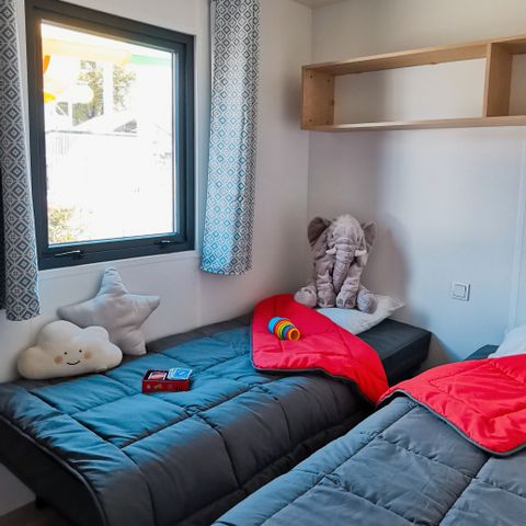 MOBILHOME 12 personnes - PRESTA+ Tribu 6 chambres 2sdb 60m² TV + clim
