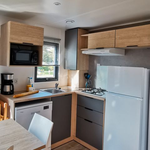MOBILHOME 12 personnes - PRESTA+ Tribu 6 chambres 2sdb 60m² TV + clim