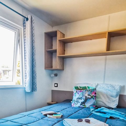 MOBILHOME 9 personnes - PRESTA+ 4 chambres 40m² TV + clim