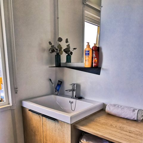 MOBILHOME 9 personnes - PRESTA+ 4 chambres 40m² TV + clim