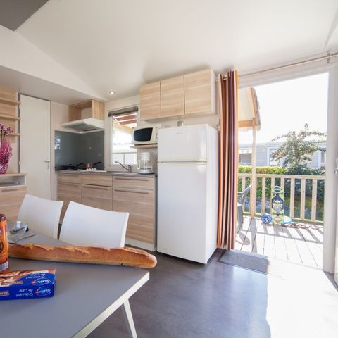 Mobilhome 8 personnes - CONFORT - 3 chambres - 29m²