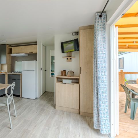 MOBILHOME 5 personnes - Mobilehome PRESTA+Kids 2 chambres 29m² TV + clim