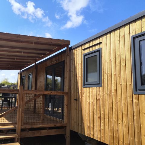 MOBILHOME 6 personnes - PRESTA+Kids 3 chambres 2 sdb 40m² TV + clim