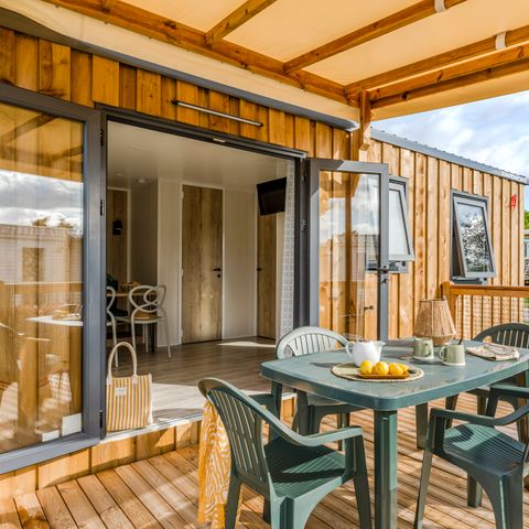 MOBILHOME 4 personnes - GRAND CONFORT  2 chambres C 24m² TV