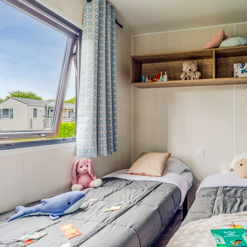 MOBILHOME 4 personnes - GRAND CONFORT  2 chambres C 24m² TV