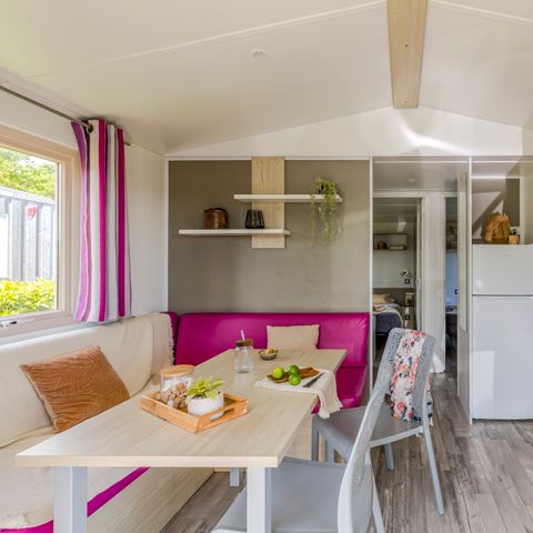 MOBILHOME 6 personnes - GRAND CONFORT 2 chambres 24m² TV