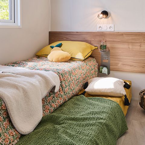 Mobilhome 8 personnes - PRESTA + 40m² - 4 chambres 2 SdB TV + clim