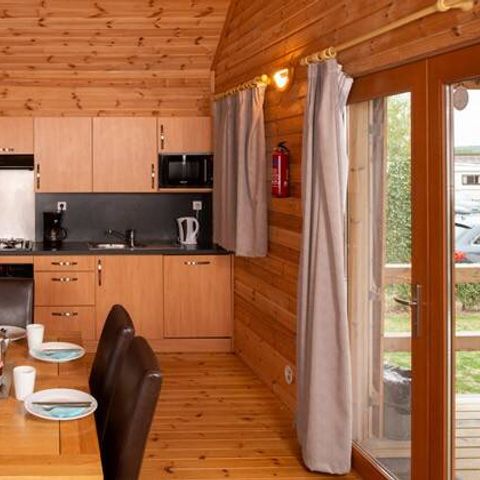 CHALET 7 personnes - Lodge | 3 Ch. | 5/7 Pers. | Terrasse surélevée | 1 SDB | TV