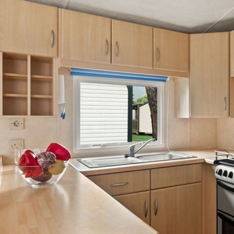 MOBILHOME 8 personnes - Classic | 3 Ch. | 6/8 Pers. | Terrasse surélevée non couverte