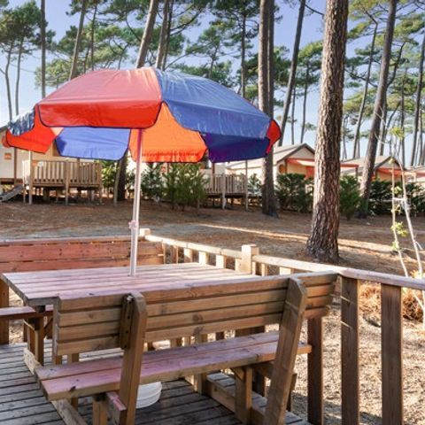 MOBILHOME 8 personnes - Classic XL | 3 Ch. | 6/8 Pers. | Terrasse surélevée non couverte