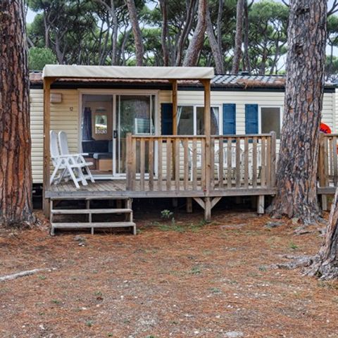 MOBILHOME 8 personnes - Classic XL | 3 Ch. | 6/8 Pers. | Terrasse surélevée