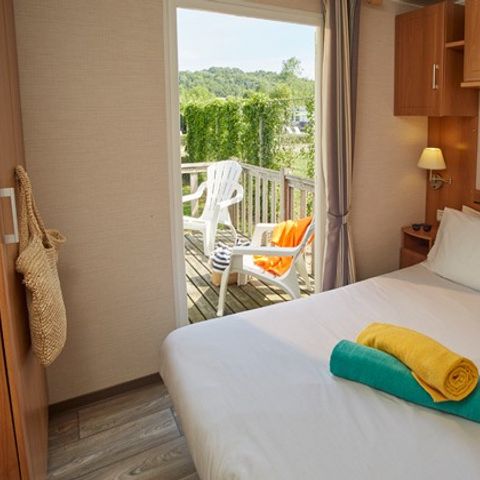 MOBILHOME 8 personnes - Comfort XL | 3 Ch. | 6/8 Pers. | Terrasse surélévée non couverte