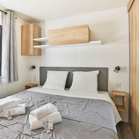 Mobilhome 6 personnes - Mobil-home | Premium Azure | 3 Ch. | 6 Pers. | Terrasse surélevée | Clim.