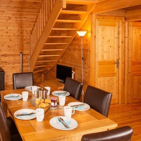 CHALET 7 personnes - Lodge | Lodge Villa | 3 Ch. | 5/7 Pers. | Terrasse surélevée | TV