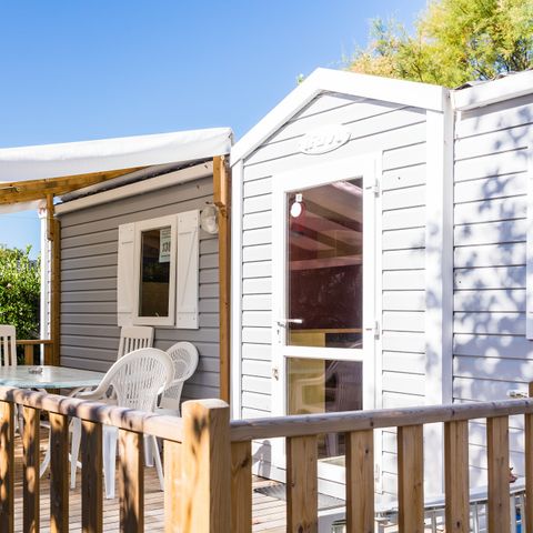 Mobilhome 6 personnes - Mobil-home | Classic | 2 Ch. | 4/6 Pers. | Terrasse surélevée