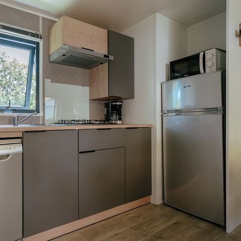 Mobilhome 6 personnes - Mobil-home | Premium Azure | 3 Ch. | 6 Pers. | Terrasse surélevée