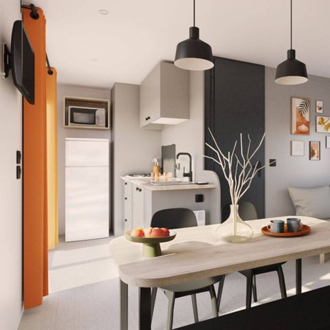 MOBILHOME 6 personnes - Premium | 3 Ch. | 6 Pers. | Terrasse Lounge | Clim. | TV