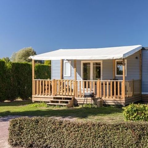 Mobilhome 6 personnes - Mobil-home | Comfort XL | 3 Ch. | 6 Pers. | Terrasse surélevée | Clim.