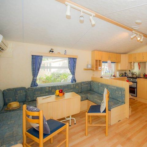 MOBILHOME 8 personnes - Mobil-home | Comfort | 3 Ch. | 6/8 Pers. | Terrasse surélevée non couverte