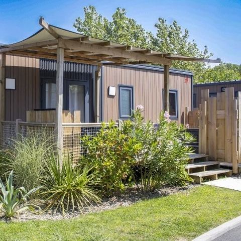 MOBILHOME 4 personnes - Mobile-home LUXE ANDIA avec spa 4 personnes