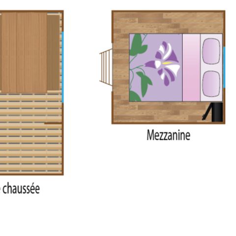 TENTE TOILE ET BOIS 2 personnes - Lodge LAINA CONFORT 2 personnes