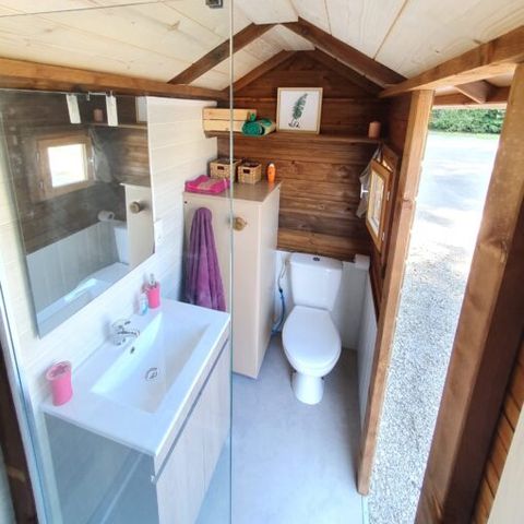 TENTE TOILE ET BOIS 2 personnes - Lodge LAINA CONFORT 2 personnes
