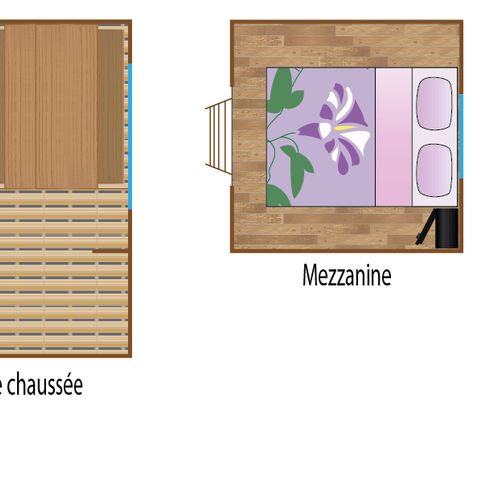 TENTE TOILE ET BOIS 2 personnes - Tente LAINA CONFORT 2 personnes