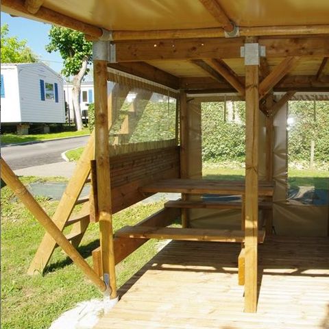 TENTE TOILE ET BOIS 2 personnes - Tente LAINA CONFORT 2 personnes