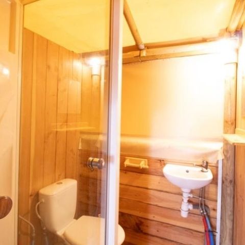 TENTE TOILE ET BOIS 4 personnes - Lodge IGUELDO 4 personnes