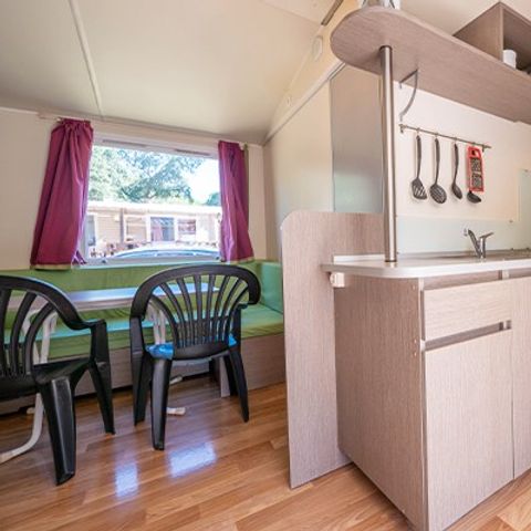 MOBILHOME 6 personnes - Comfort XL | 2 Ch. | 4/6 Pers. | Terrasse surélevée